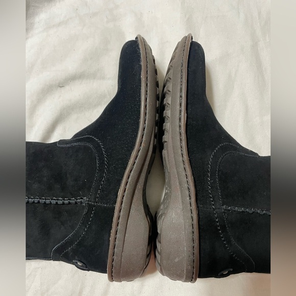 EUC UGG NEEVAH WOMEN BOOTS SUEDE BLACK US 8 - Picture 8 of 16
